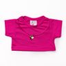 camiseta rosa pelucia criamigos
